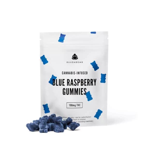 Buy BuudaBomb Blue Raspberry Gummies