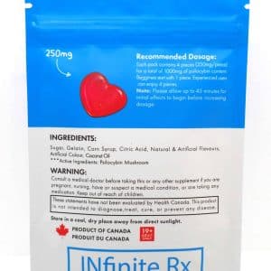 Infinite Rx Shroom Infused Heart Gummy Edibles