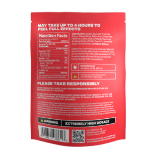 Delta 8 Munchies Strawberry Sour Belt